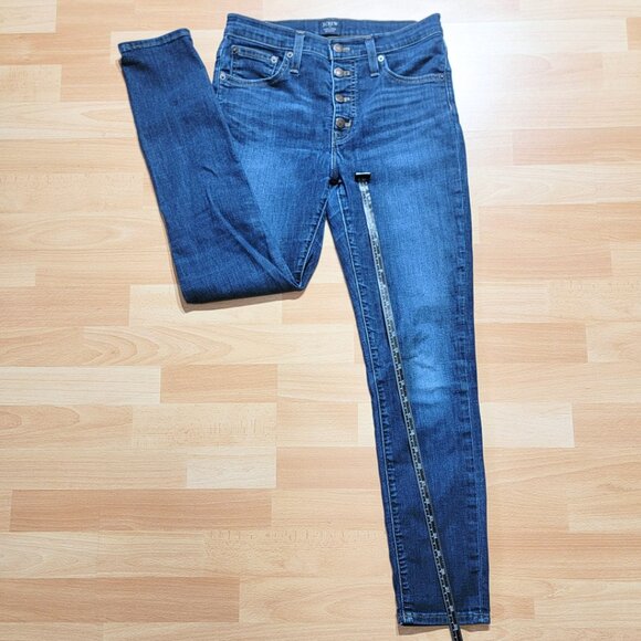 J. Crew High-Rise Skinny Jean in Signature Stretch | Size: 26" - Picture 5 of 17